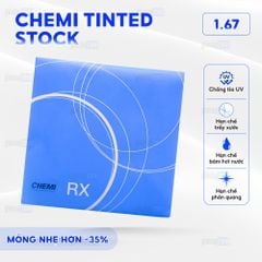 Tròng kính nhuộm màu Chemi Tinted Stock U2 1.67