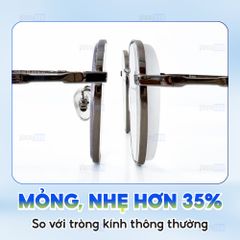 Tròng kính siêu mỏng Chemi U1 1.67