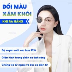 Tròng kính đổi màu Chemi U2 1.56