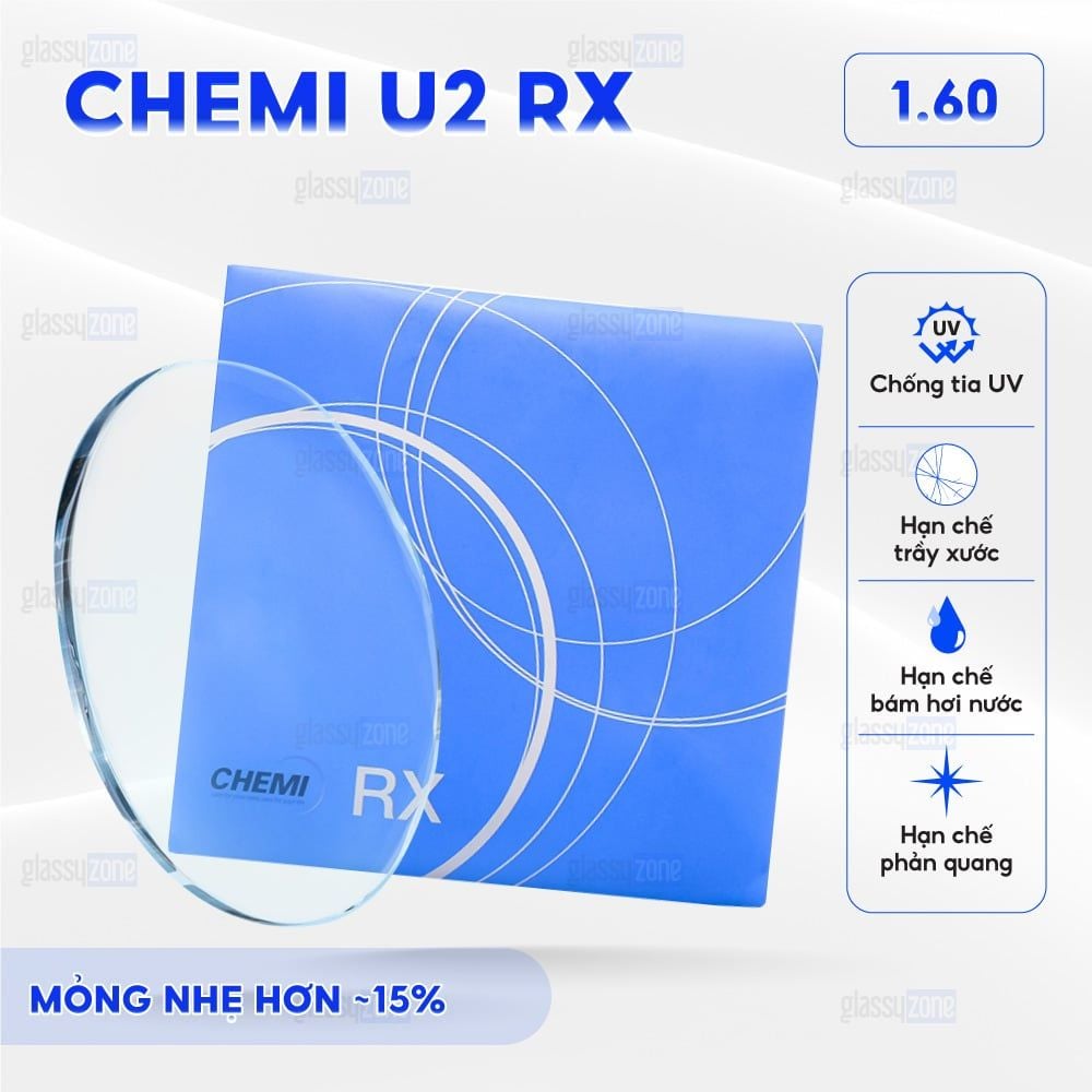 Tròng kính Chemi U2 RX