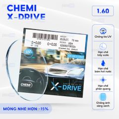 Tròng kính chống chói đèn xe Chemi XDrive 1.60