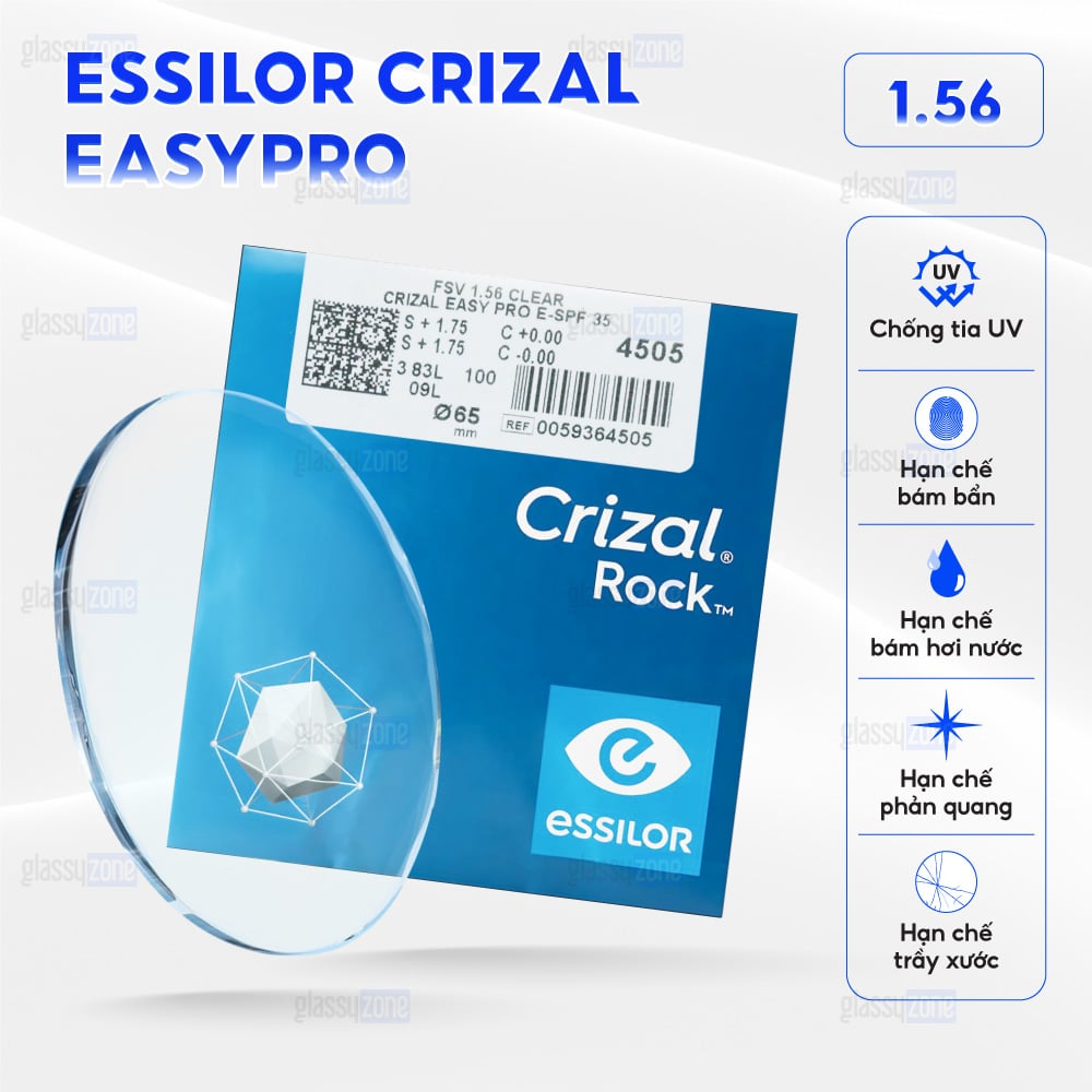 Tròng kính Essilor EasyPro 1.56