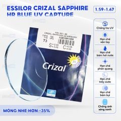 Tròng kính chống phản quang Essilor Sapphire