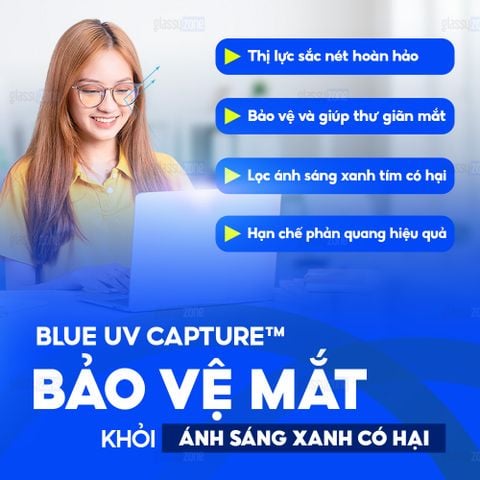 Tròng kính chống mỏi mắt Essilor Eyezen Start Stock 1.60
