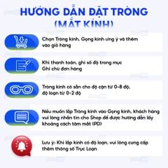 Tròng kính đổi màu chống ánh sáng xanh Chemi PhotoBlue 1.60 - Xám Khói