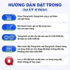 Tròng kính bơi có độ cận/loạn