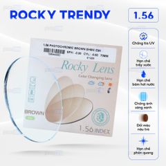 Tròng kính đổi màu Rocky Trendy 1.56