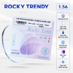 Tròng kính đổi màu Rocky Trendy 1.56