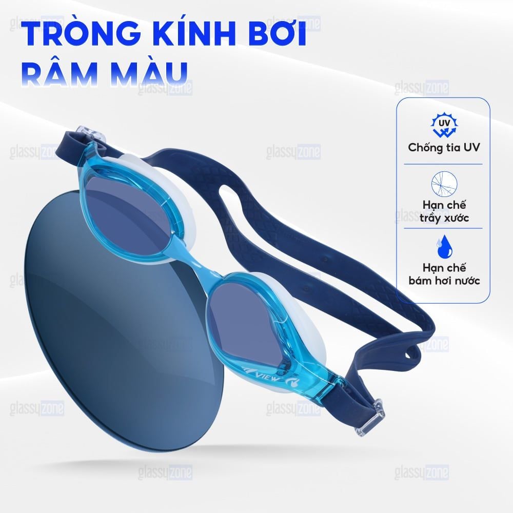 Tròng kính bơi có độ cận/loạn