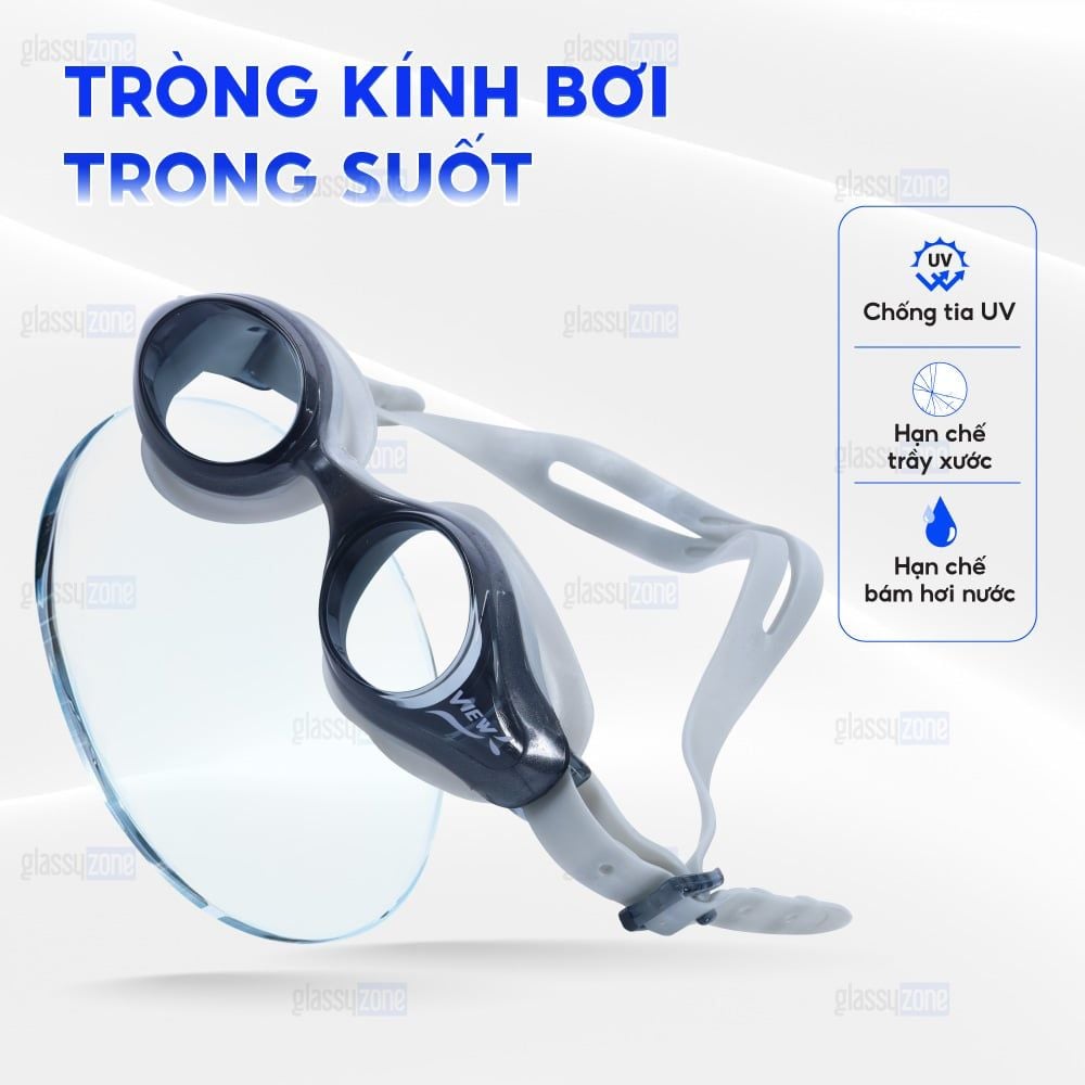 Tròng kính bơi có độ cận/loạn