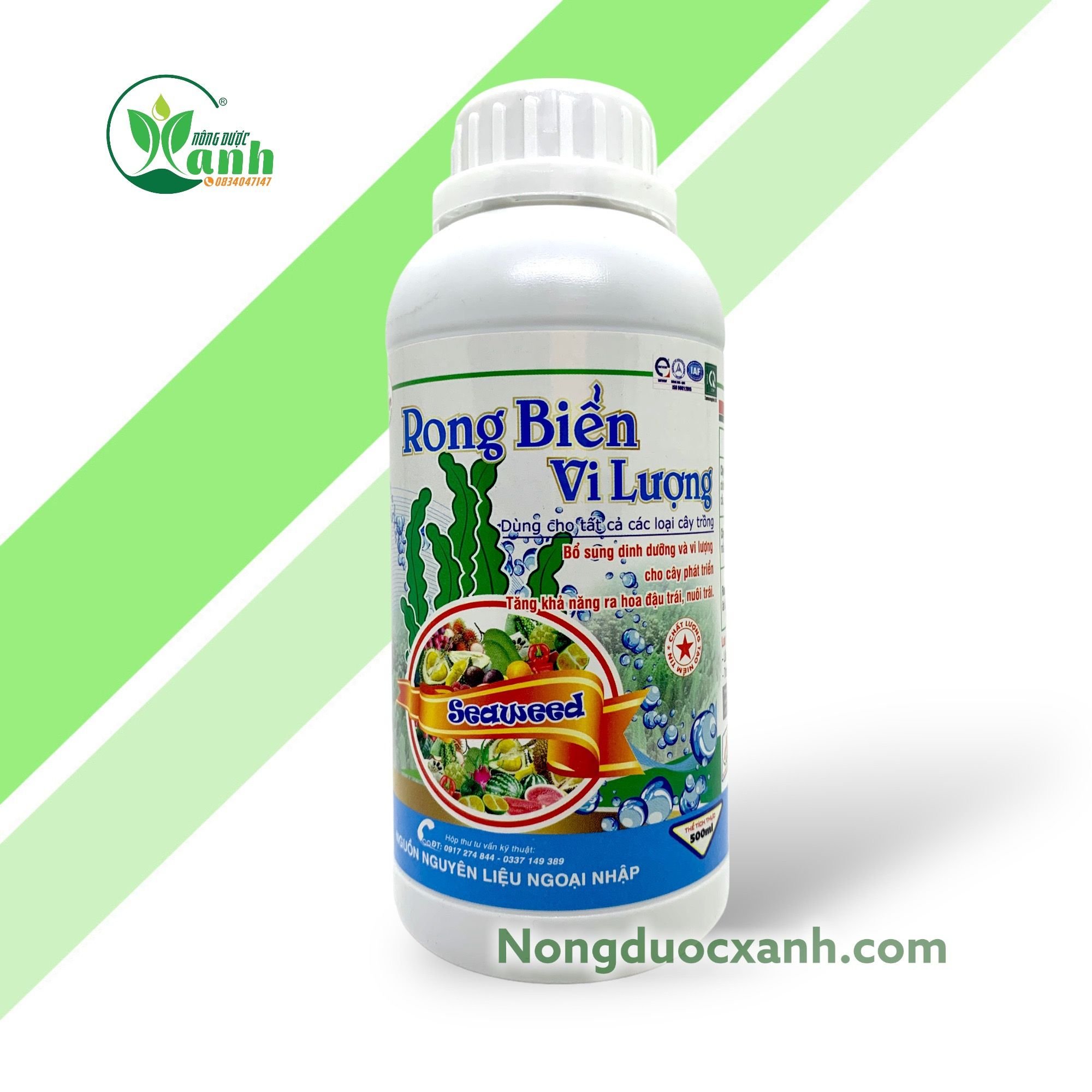  RONG BIỂN VI LƯỢNG - chai 500ml - DIMO 
