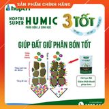  Phân Bón Super Acid Humic (1kg), Phân hữu cơ sinh học giúp ra rễ, cải tạo đất. 