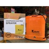  bình xịt phun thuốc bằng điện KINAMI 20lit thái lan . bình xịt điện 