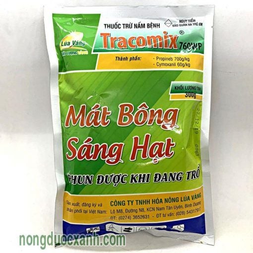  Thuốc Trừ Nấm Bệnh TRACOMIX 760WP- gói 300g - Hóa nông Lúa Vàng 