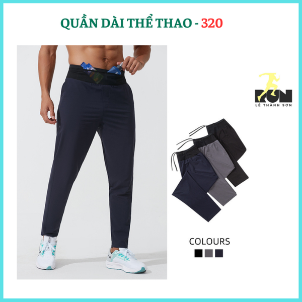 Quần gió dài nam 320
