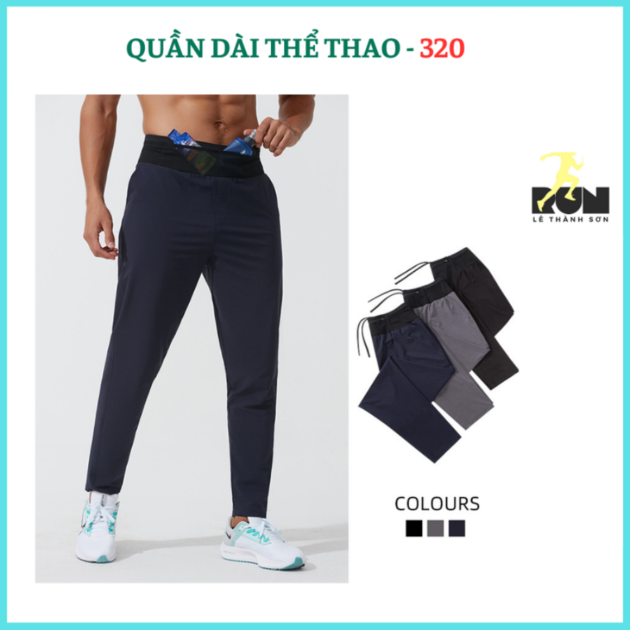  Quần gió dài nam 320 