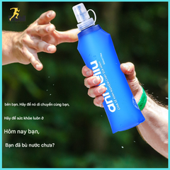 Bình nước mềm Anmeilu thể thao - an toàn, tiện dụng