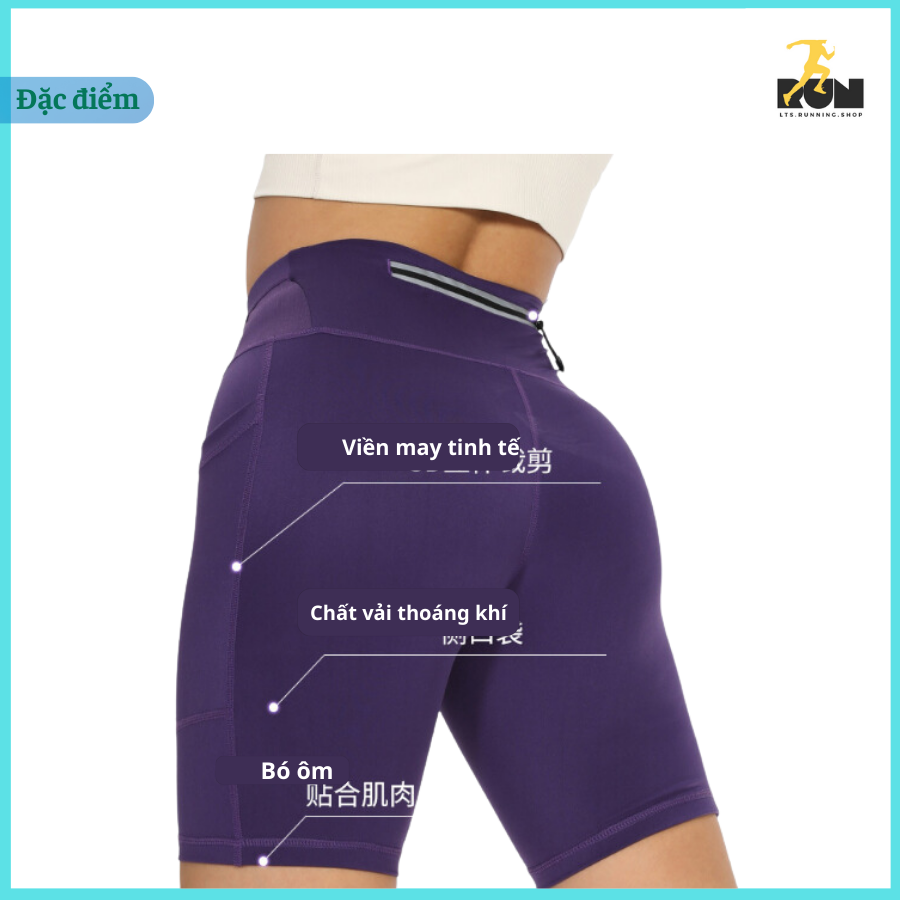  Quần bó cơ nữ 340 