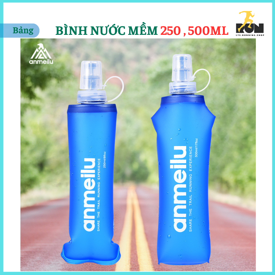  Bình nước mềm Anmeilu thể thao - an toàn, tiện dụng 