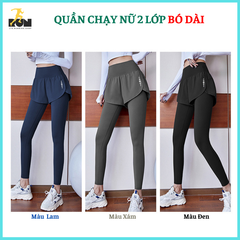 Quần nữ 2 lớp bó dài 310