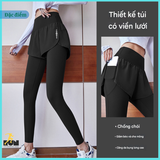  Quần nữ 2 lớp bó dài 310 