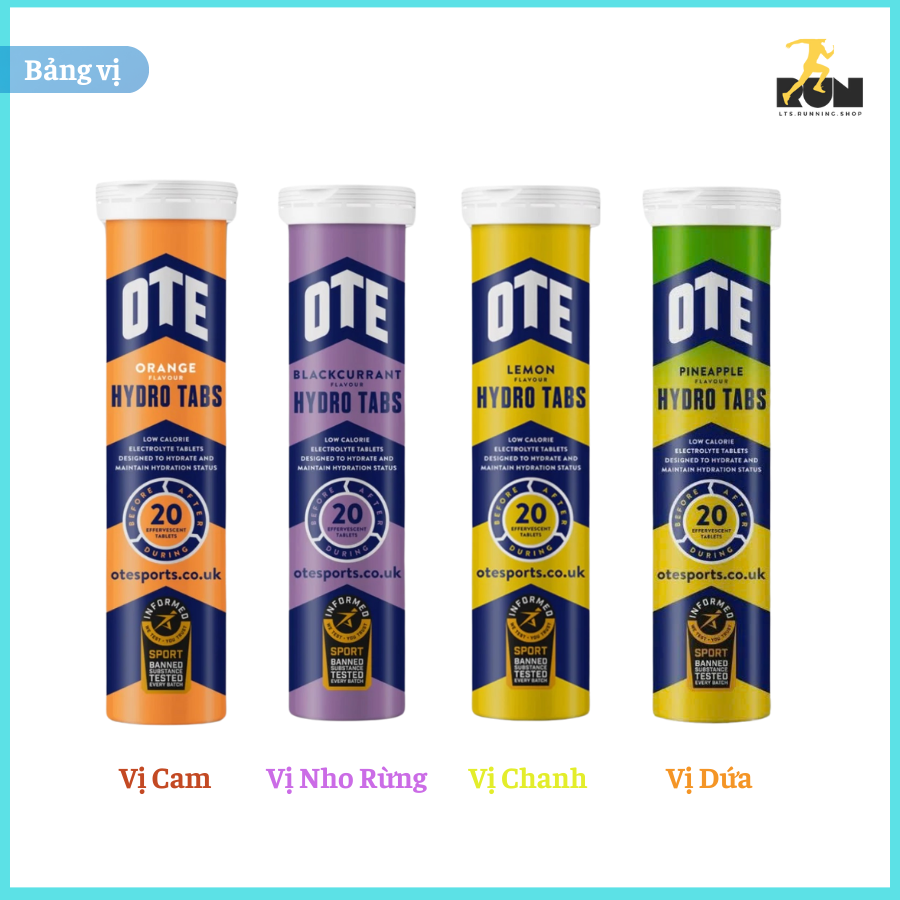  Sủi Điện giải OTE (20 viên) 