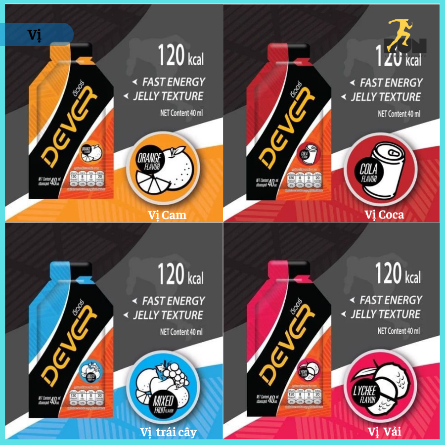  Gel năng lượng Dever 