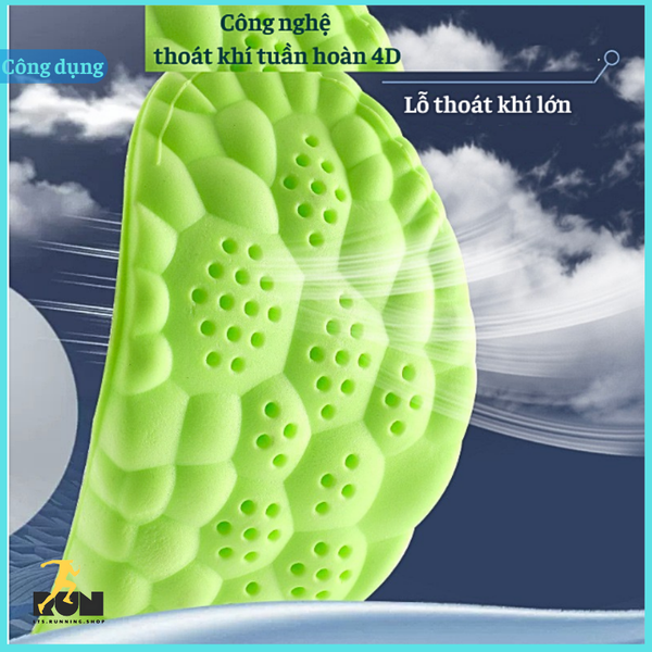  Lót giày 4D thể thao 