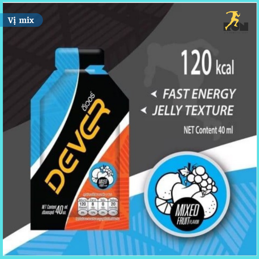  Gel năng lượng Dever 
