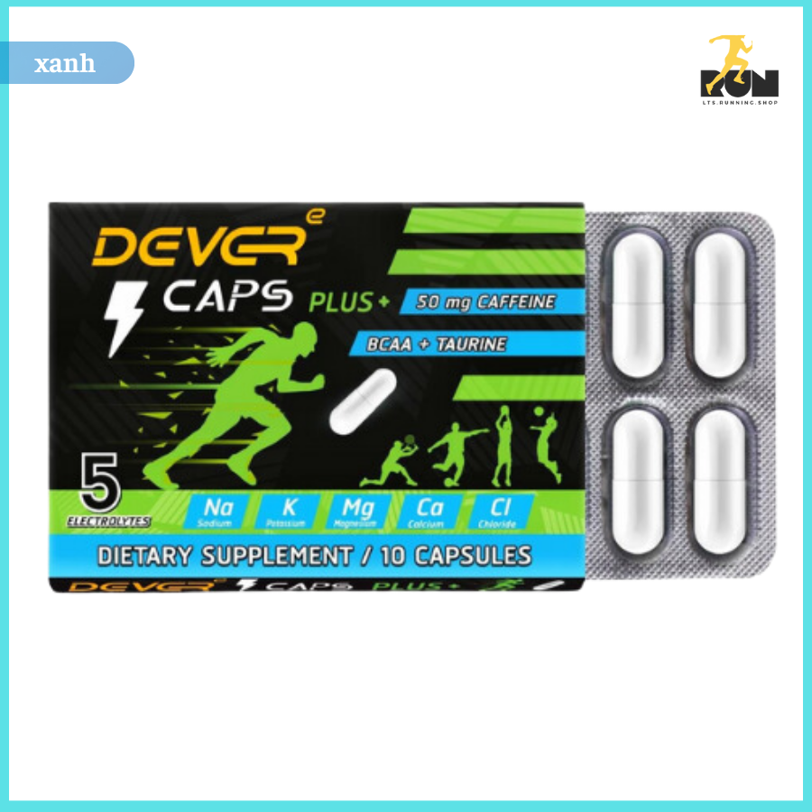  Viên Muối Điện Giải Dever – Vỉ 10 Viên 