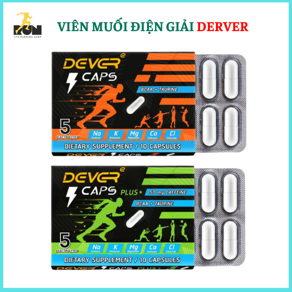 Viên Muối Điện Giải Dever – Vỉ 10 Viên