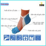  Tất xỏ ngón Takumi 19891 