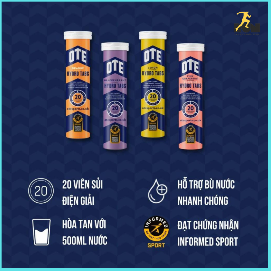 Sủi Điện giải OTE (20 viên)