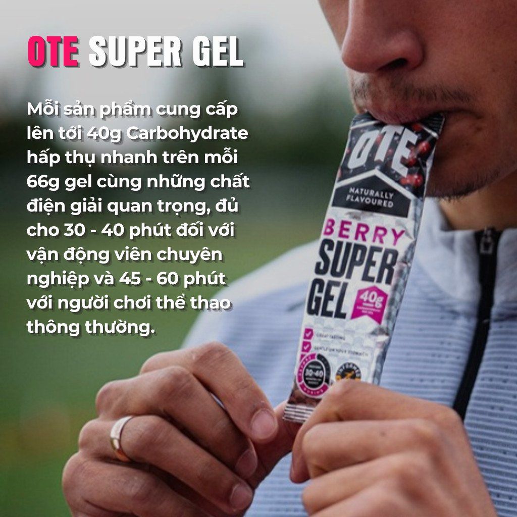  OTE Supper Gel X2 năng lượng 