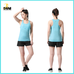 Áo chạy bộ ba lỗ Nam Nữ SINGLET 320