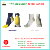  Tất xỏ 5 ngón WorkAssist 