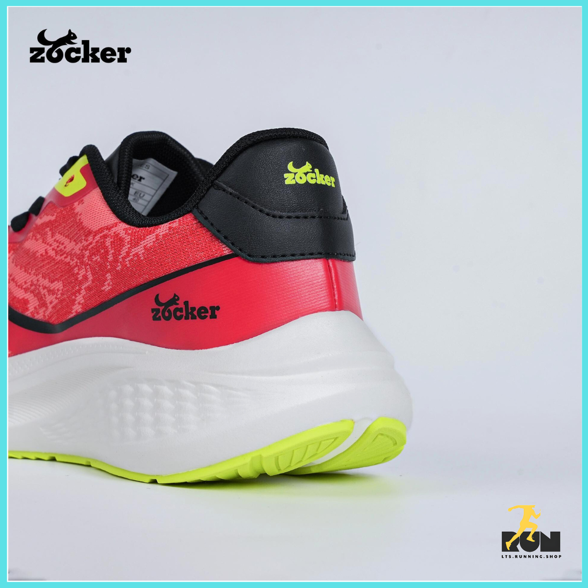  Giày chạy bộ Nam/Nữ Zocker Speed Up Đỏ 