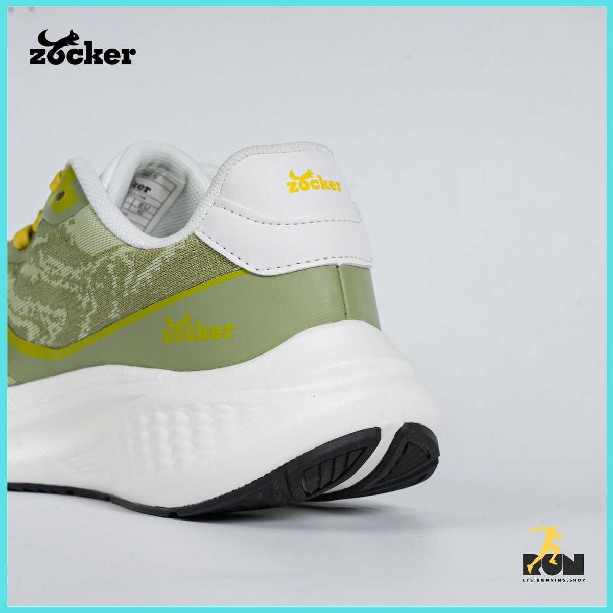  Giày chạy bộ Nam/Nữ Zocker Speed Up Rêu 