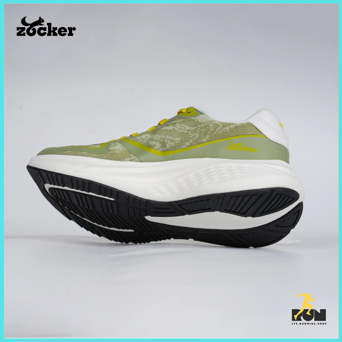  Giày chạy bộ Nam/Nữ Zocker Speed Up Rêu 