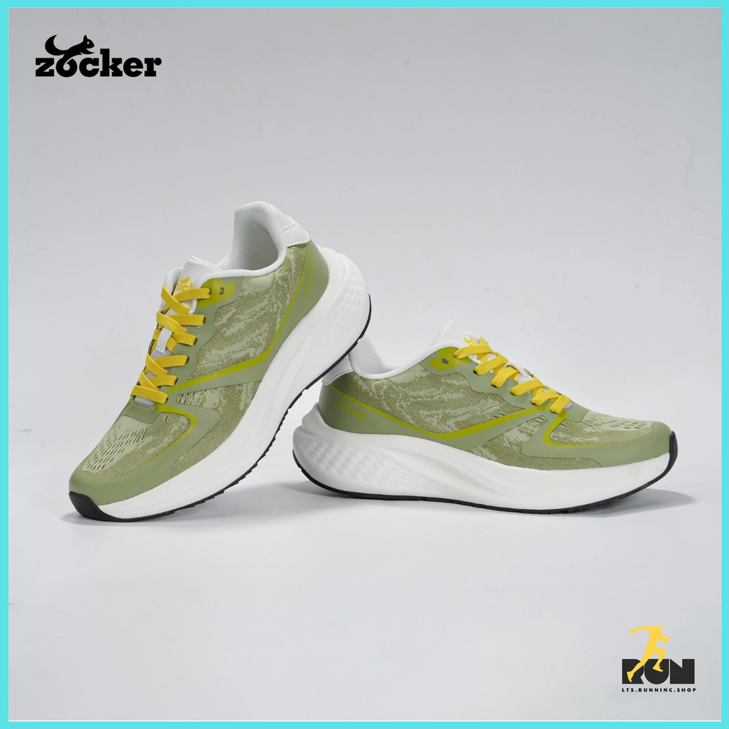 Giày chạy bộ Nam/Nữ Zocker Speed Up Rêu