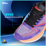  Giày chạy bộ Nữ Zocker Speed Up Tím 