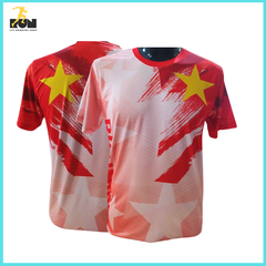 Áo chạy bộ sao vàng