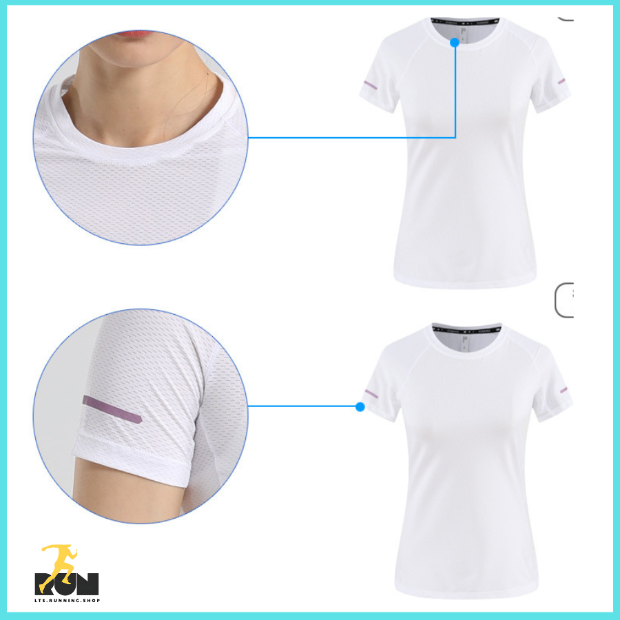  Áo chạy bộ cộc tay nữ 250 