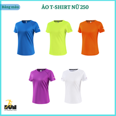 Áo chạy bộ cộc tay nữ 250