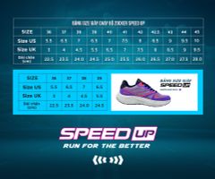 Giày chạy bộ Nam/Nữ Zocker Speed Up Đen/Cam