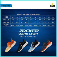 Giày chạy bộ Zocker Ultra light