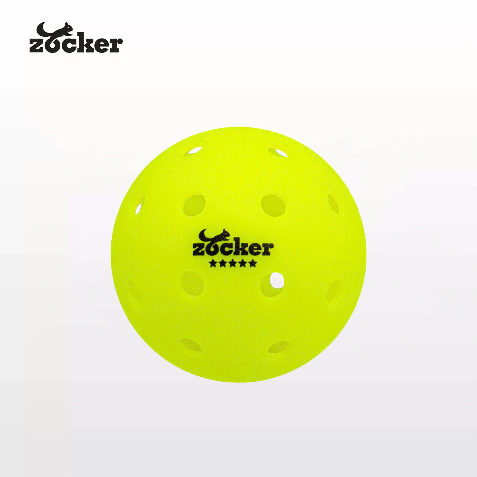  Combo 6 quả bóng thi đấu Pickleball Zocker Five Star 