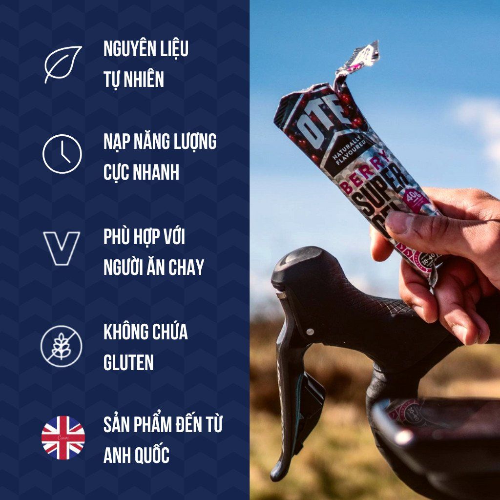  OTE Supper Gel X2 năng lượng 