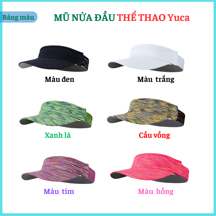  Mũ nửa đầu thể thao Yucan 