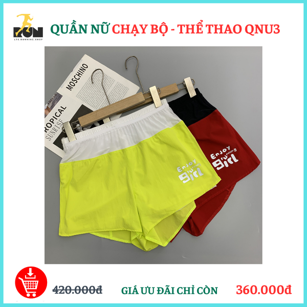  Quần chạy bộ nữ 360 